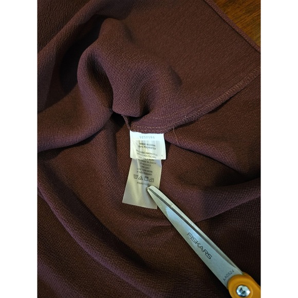 Vince Camuto Blouse Womens Plus 3X Keyhole Tunic Pleated Top Plus Size Fashion - Picture 13 of 16